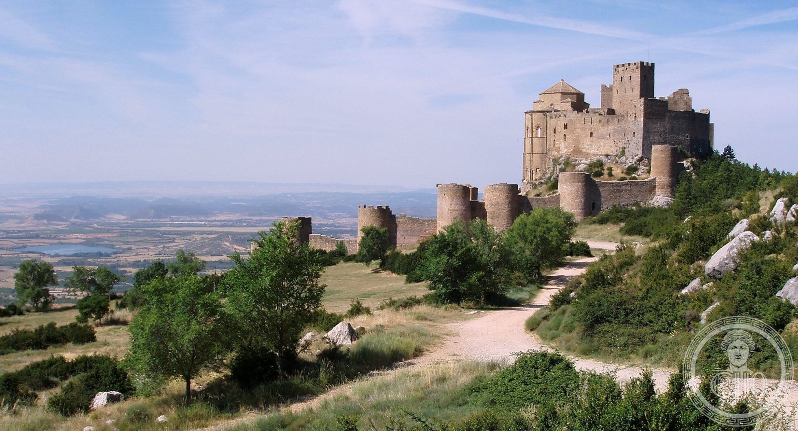Castle of Loarre — view Castle of Loarre — view