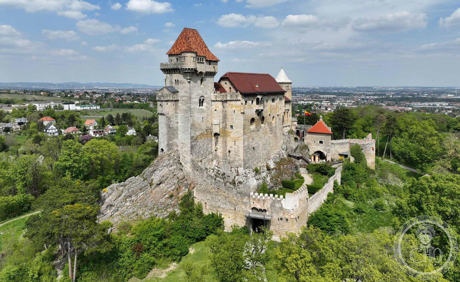 Liechtenstein Castle (Maria Enzersdorf) — view Liechtenstein Castle (Maria Enzersdorf) — view