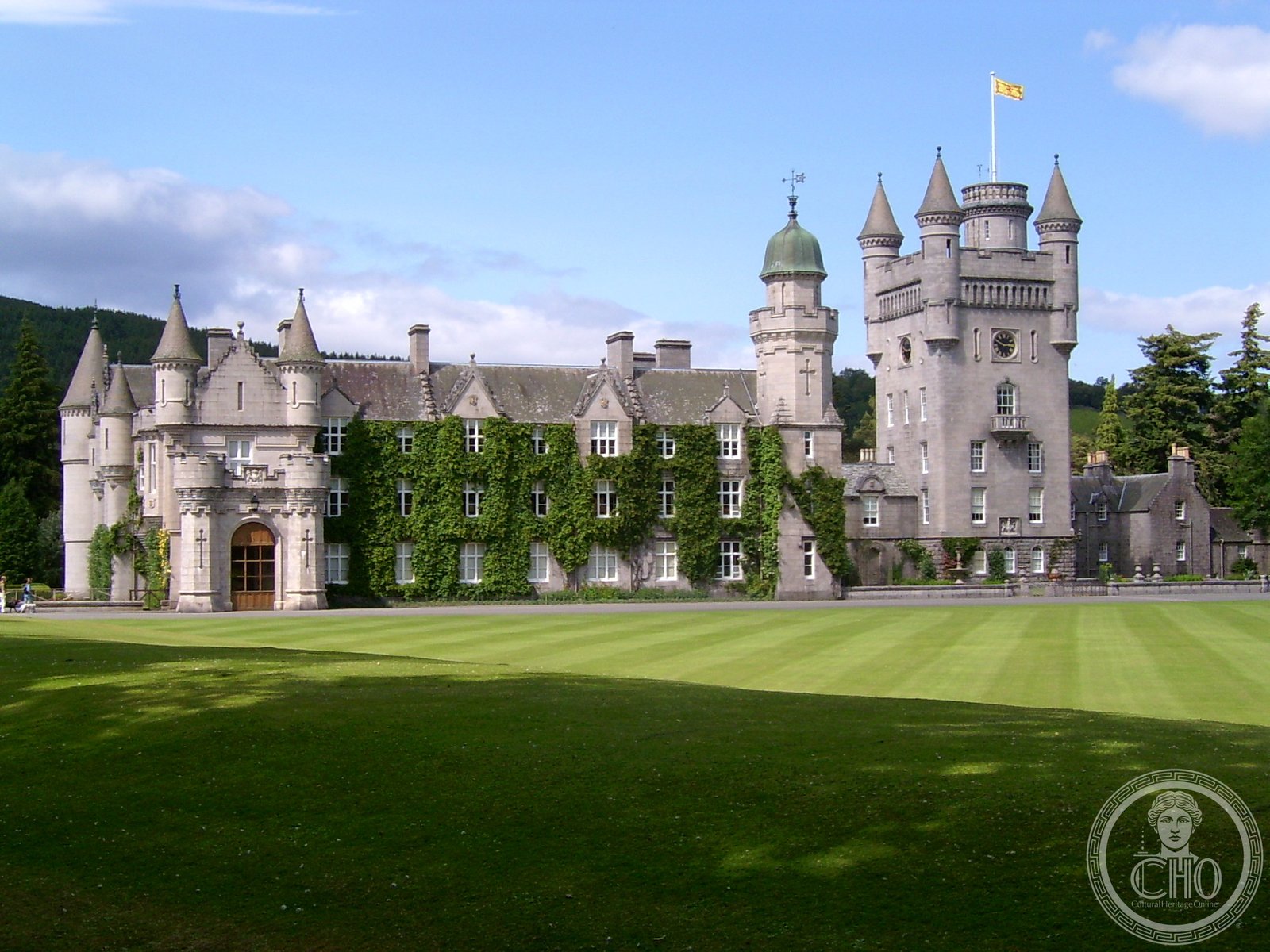 Balmoral Castle — view Balmoral Castle — view