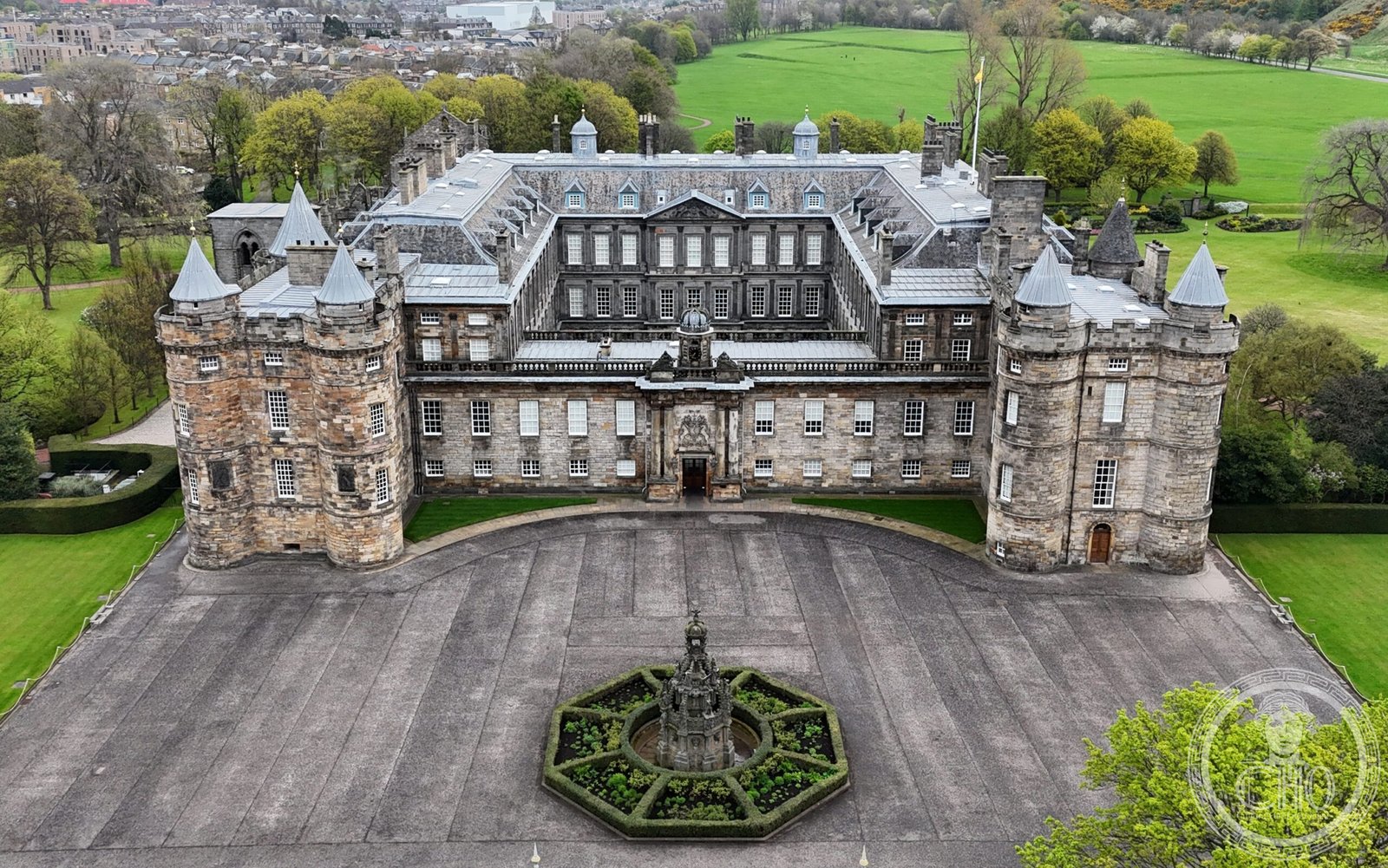 Holyrood Palace — view Holyrood Palace — view