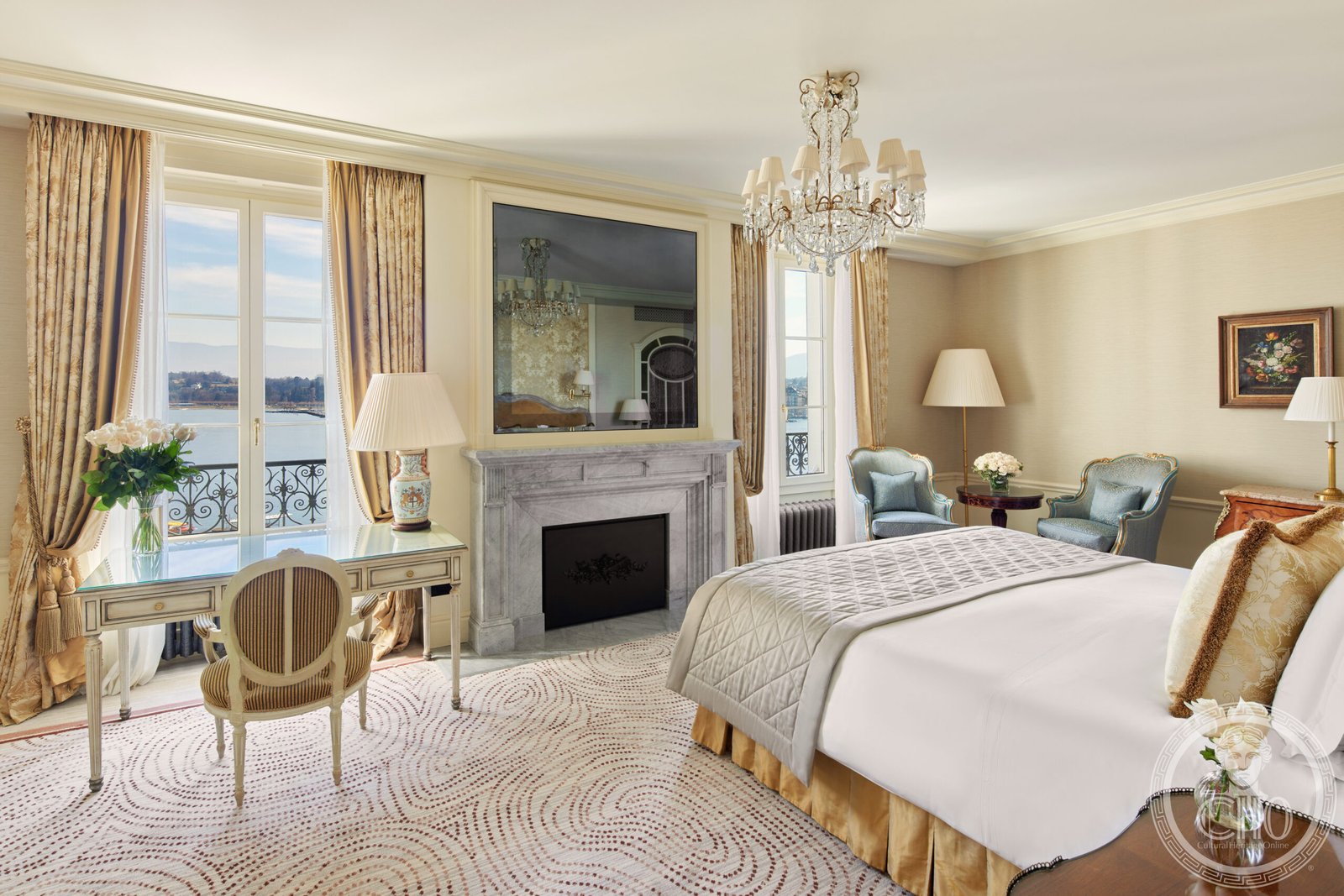 Beau-Rivage Geneva — view Beau-Rivage Geneva — view