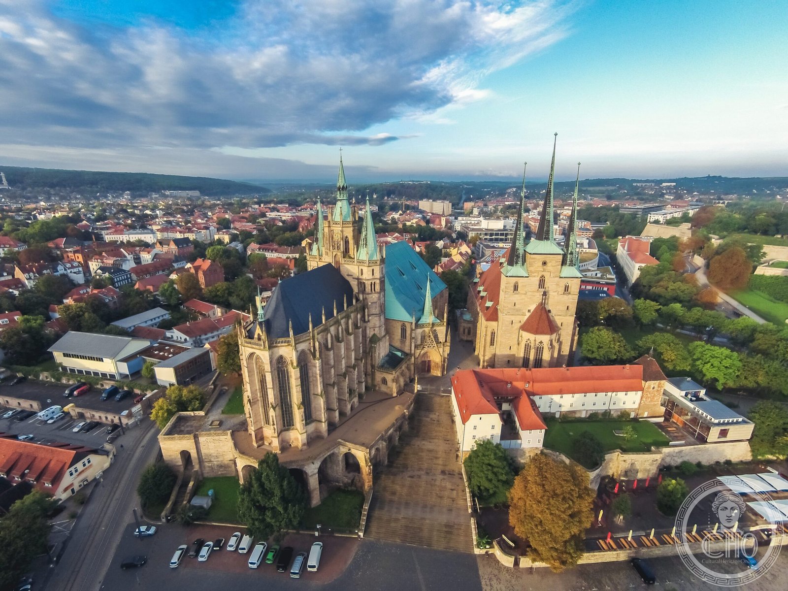 Erfurt Cathedral — view Erfurt Cathedral — view