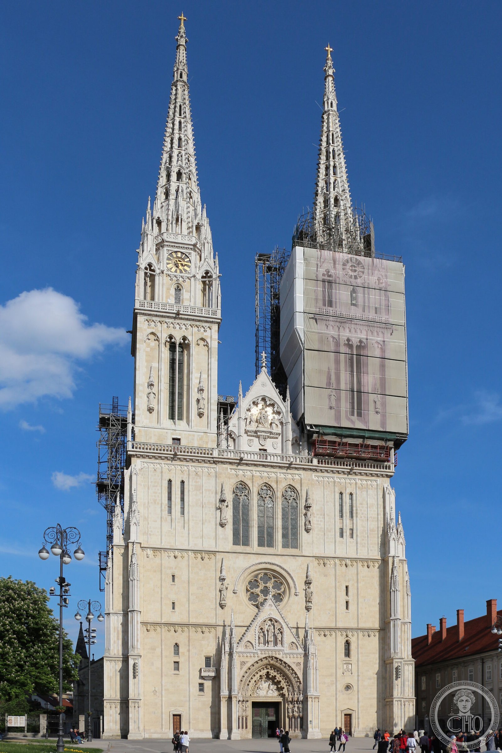 Zagreb Cathedral — view Zagreb Cathedral — view