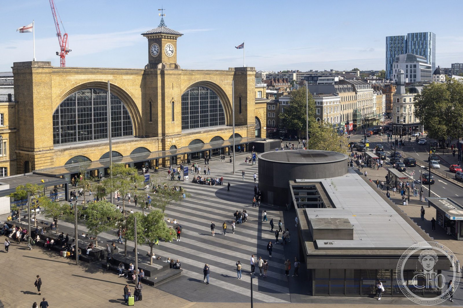 London King's Cross railway station — view London King's Cross railway station — view