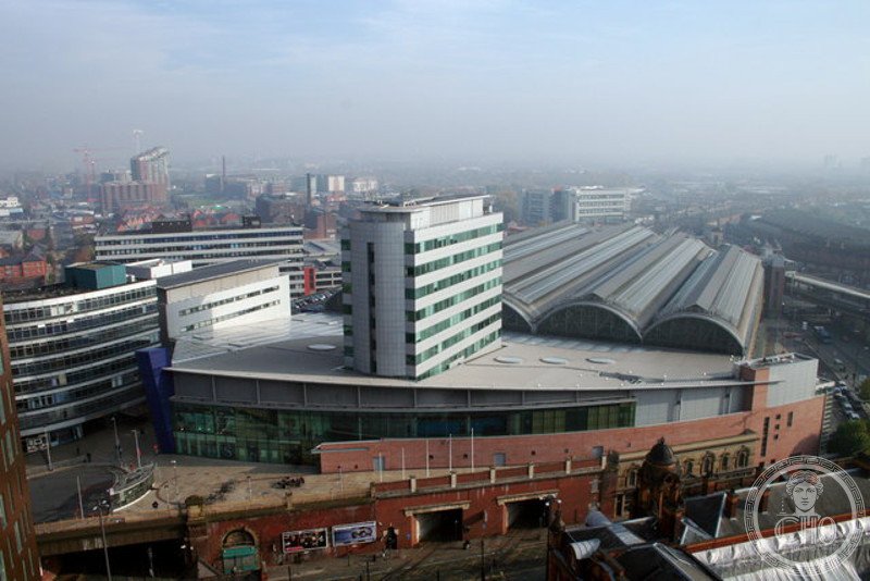 Manchester Piccadilly station — view Manchester Piccadilly station — view