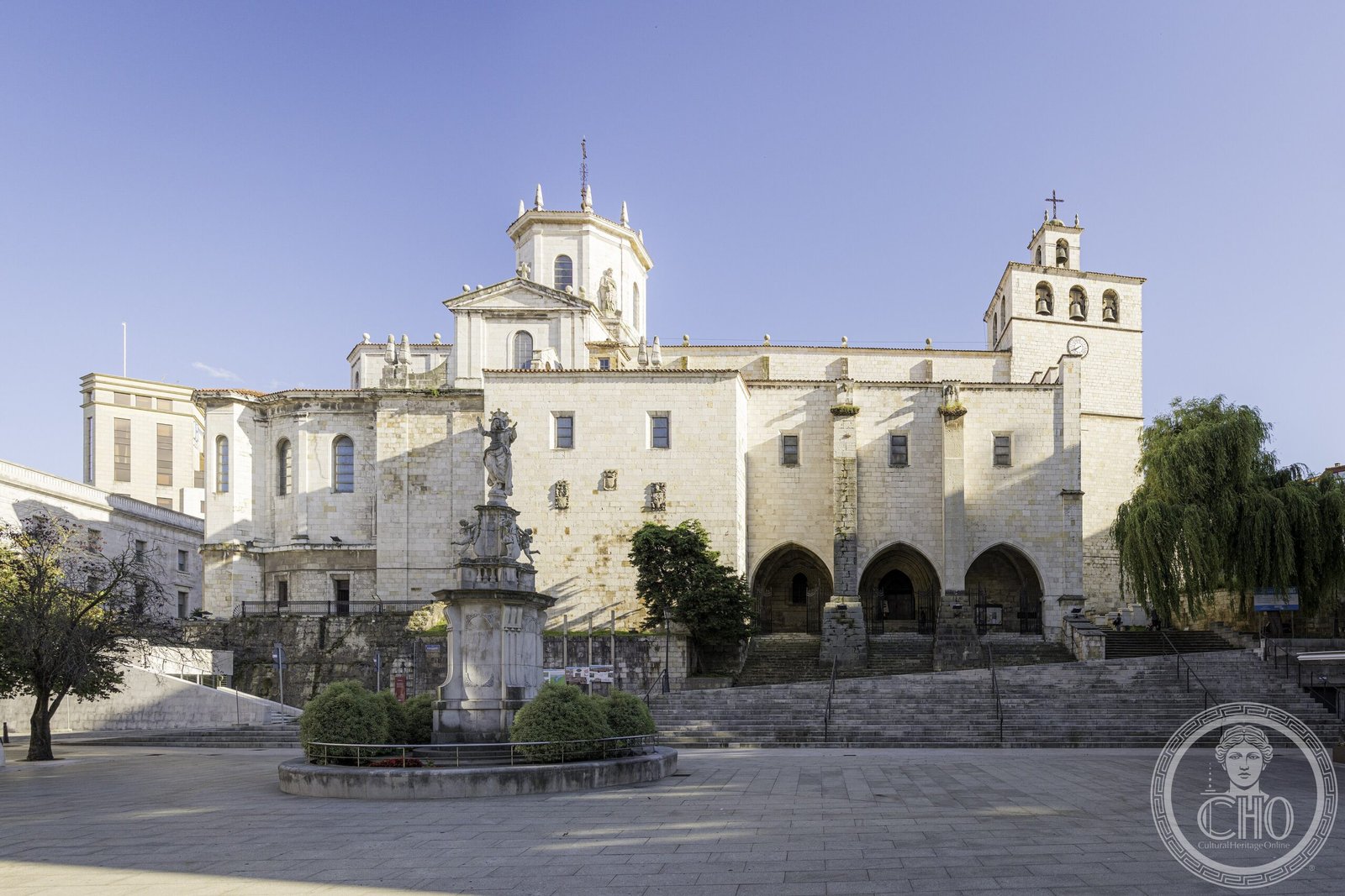 Santander Cathedral — view Santander Cathedral — view