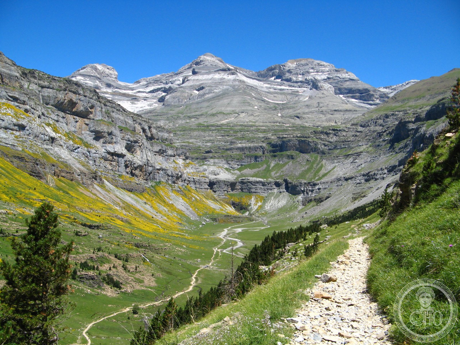 Pyrénées – Mont Perdu World Heritage Site — view Pyrénées – Mont Perdu World Heritage Site — view