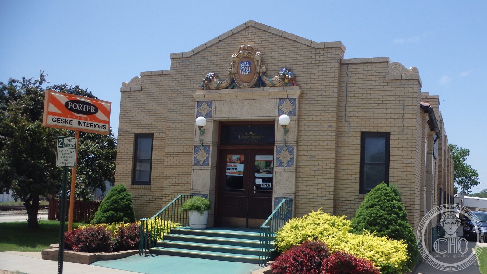 Abilene Union Pacific Railroad Freight Depot — view Abilene Union Pacific Railroad Freight Depot — view