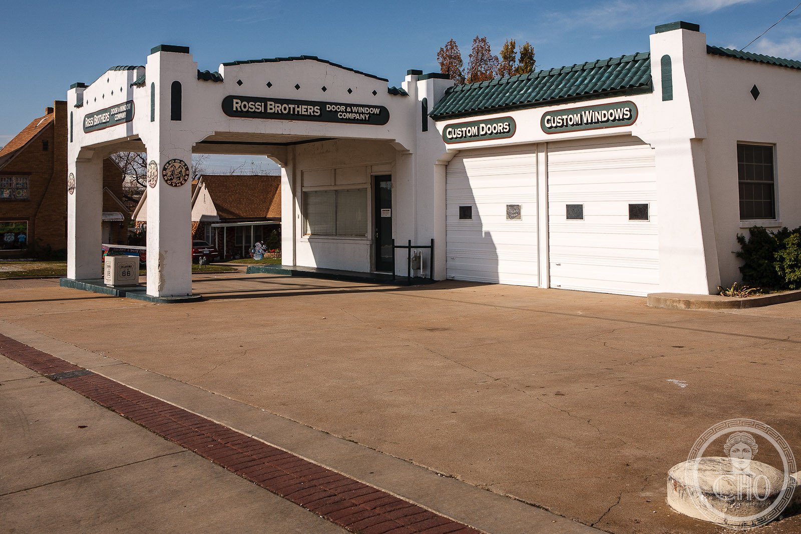 Sinclair Service Station (Tulsa, Oklahoma) — view Sinclair Service Station (Tulsa, Oklahoma) — view