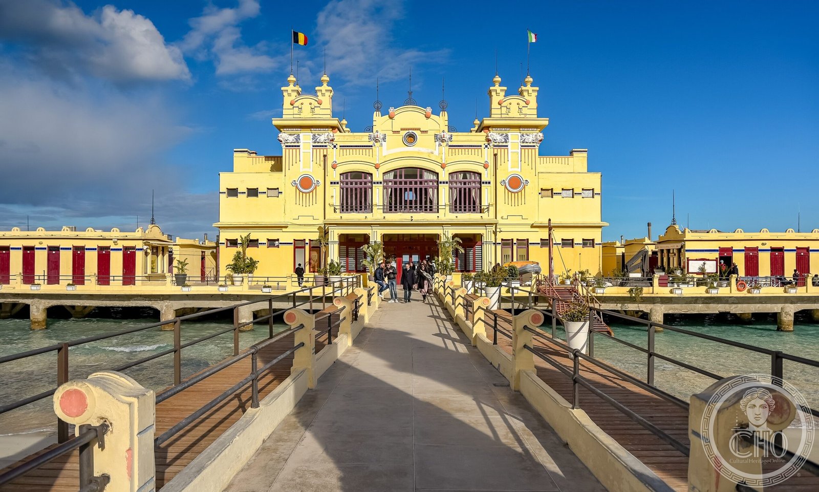 Antico Stabilimento Balneare of Mondello — view Antico Stabilimento Balneare of Mondello — view