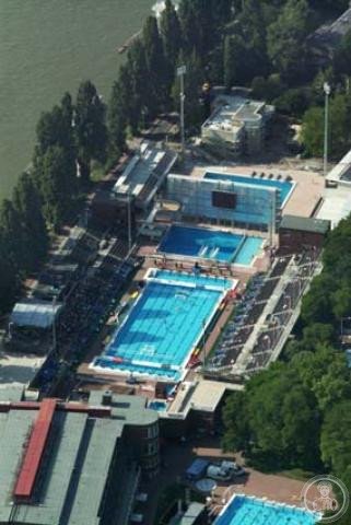 Alfréd Hajós National Swimming Stadium — view Alfréd Hajós National Swimming Stadium — view