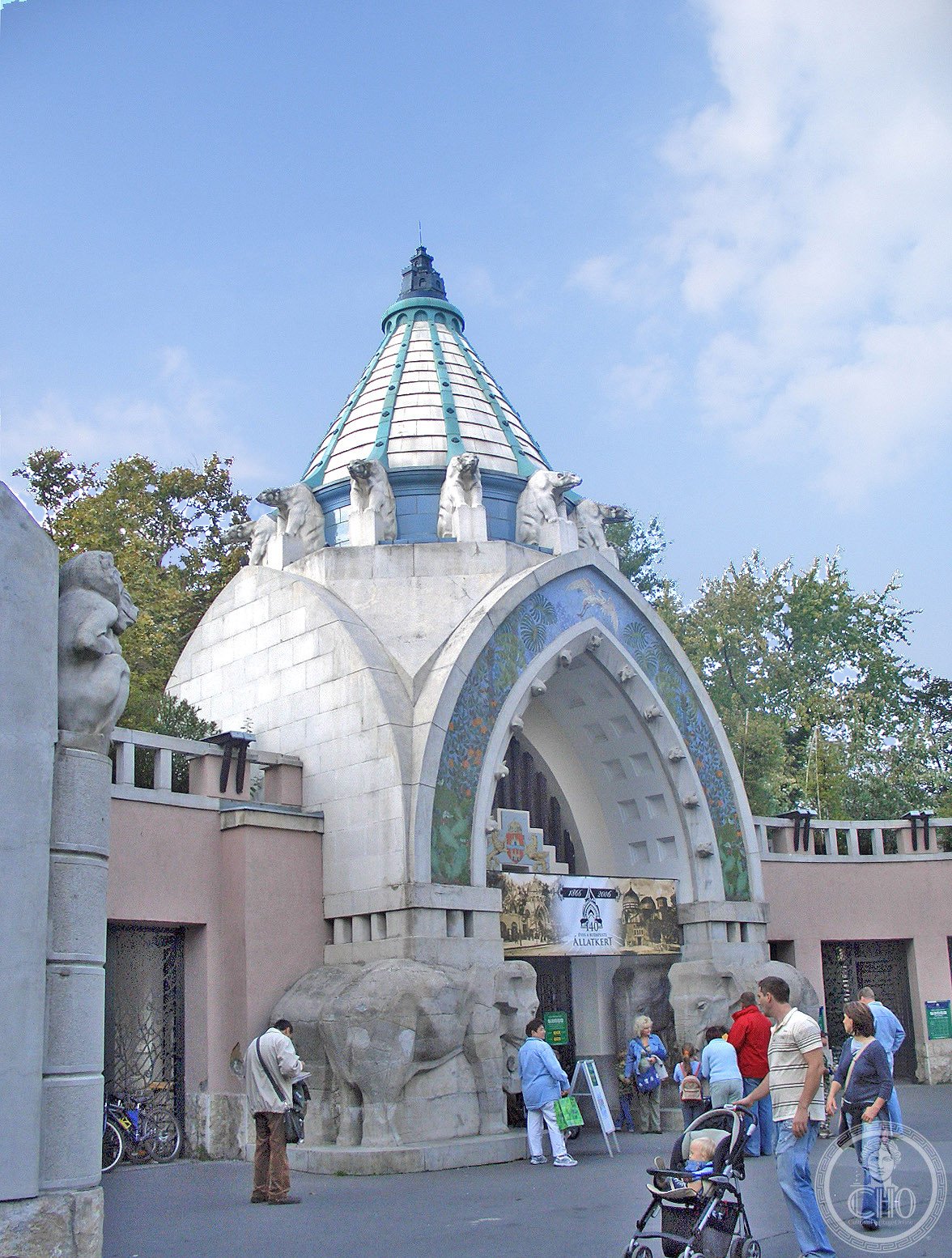 Budapest Zoo and Botanical Garden — view Budapest Zoo and Botanical Garden — view