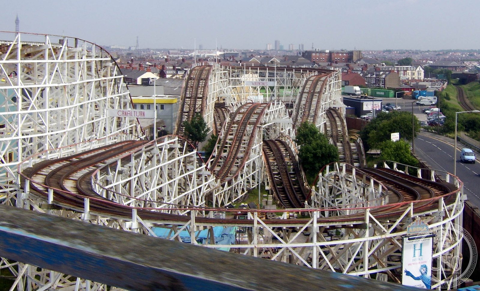 Grand National (roller coaster) — view Grand National (roller coaster) — view