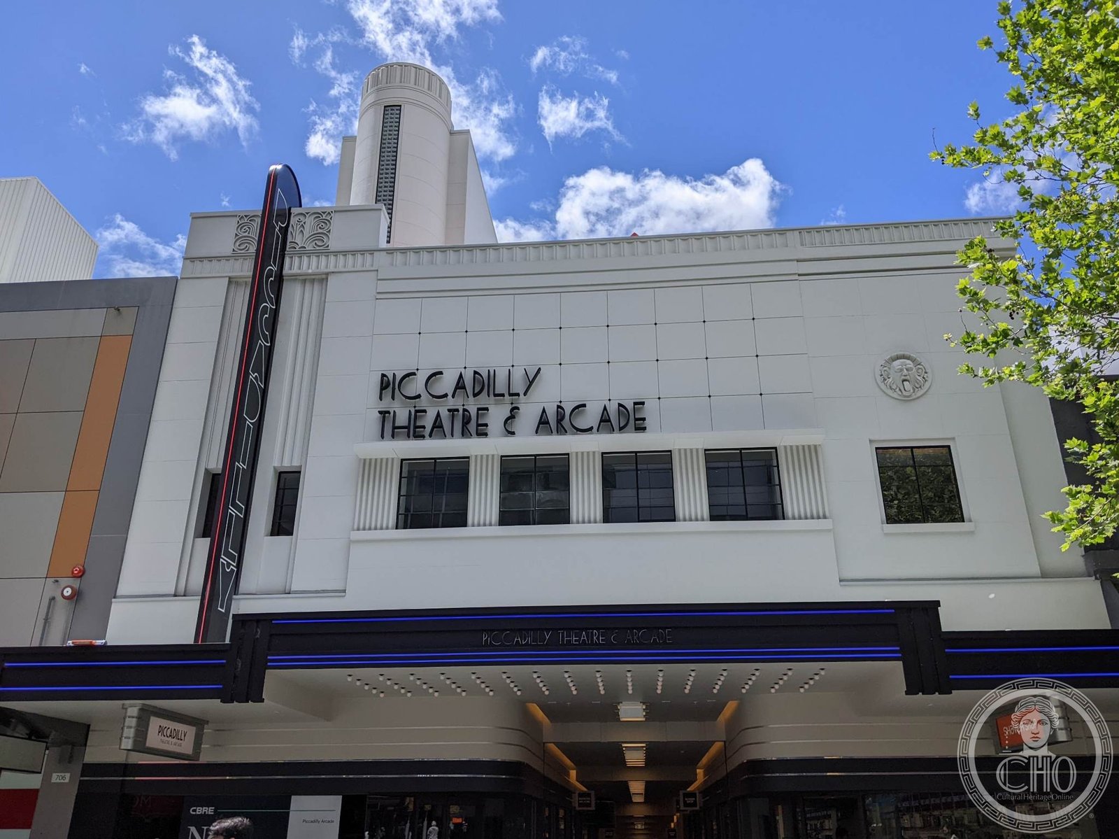Piccadilly Theatre and Arcade — view Piccadilly Theatre and Arcade — view