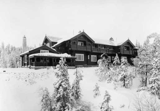 The Royal Lodge, Holmenkollen — view The Royal Lodge, Holmenkollen — view