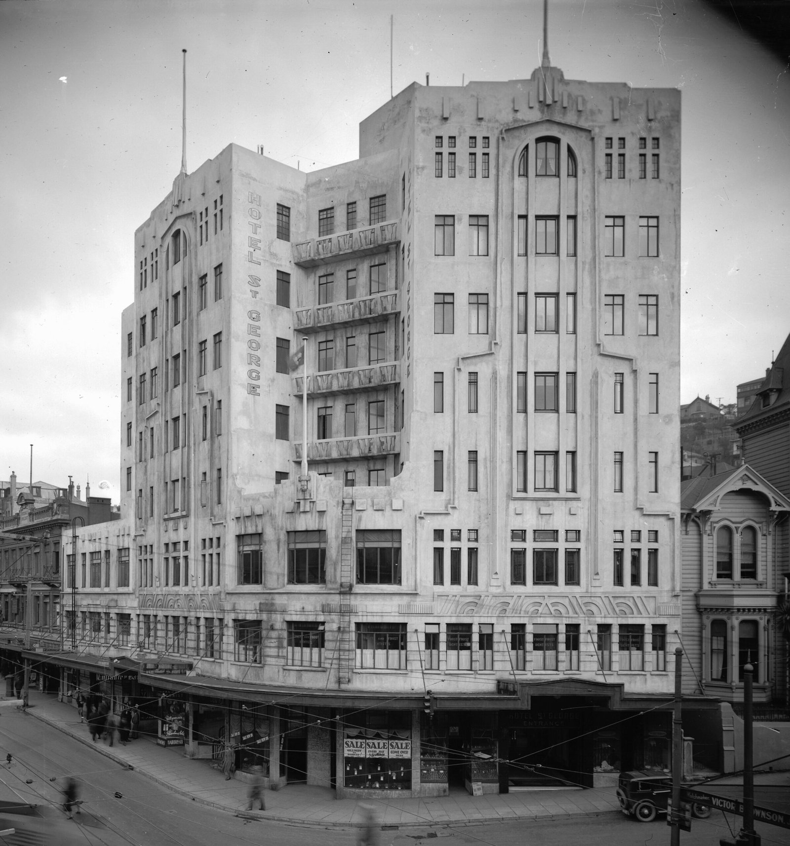 Hotel St George, Wellington — view Hotel St George, Wellington — view