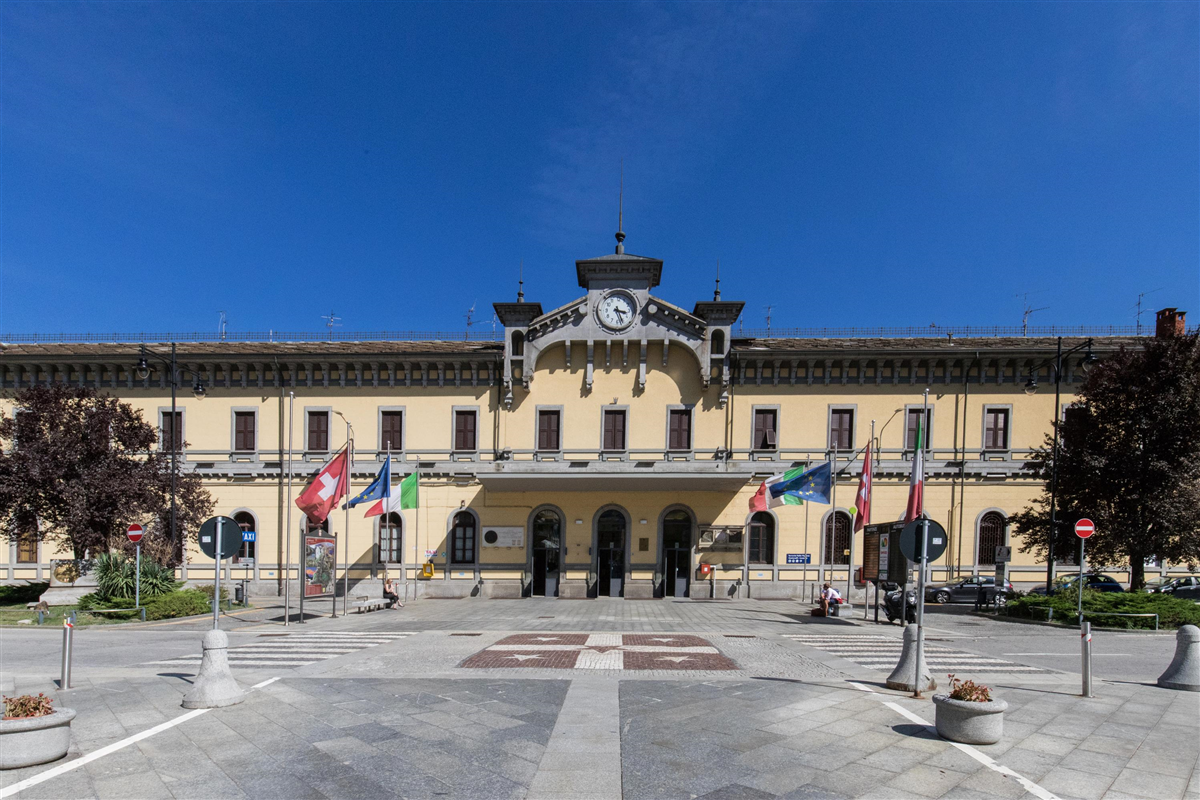 Domodossola railway station — view Domodossola railway station — view