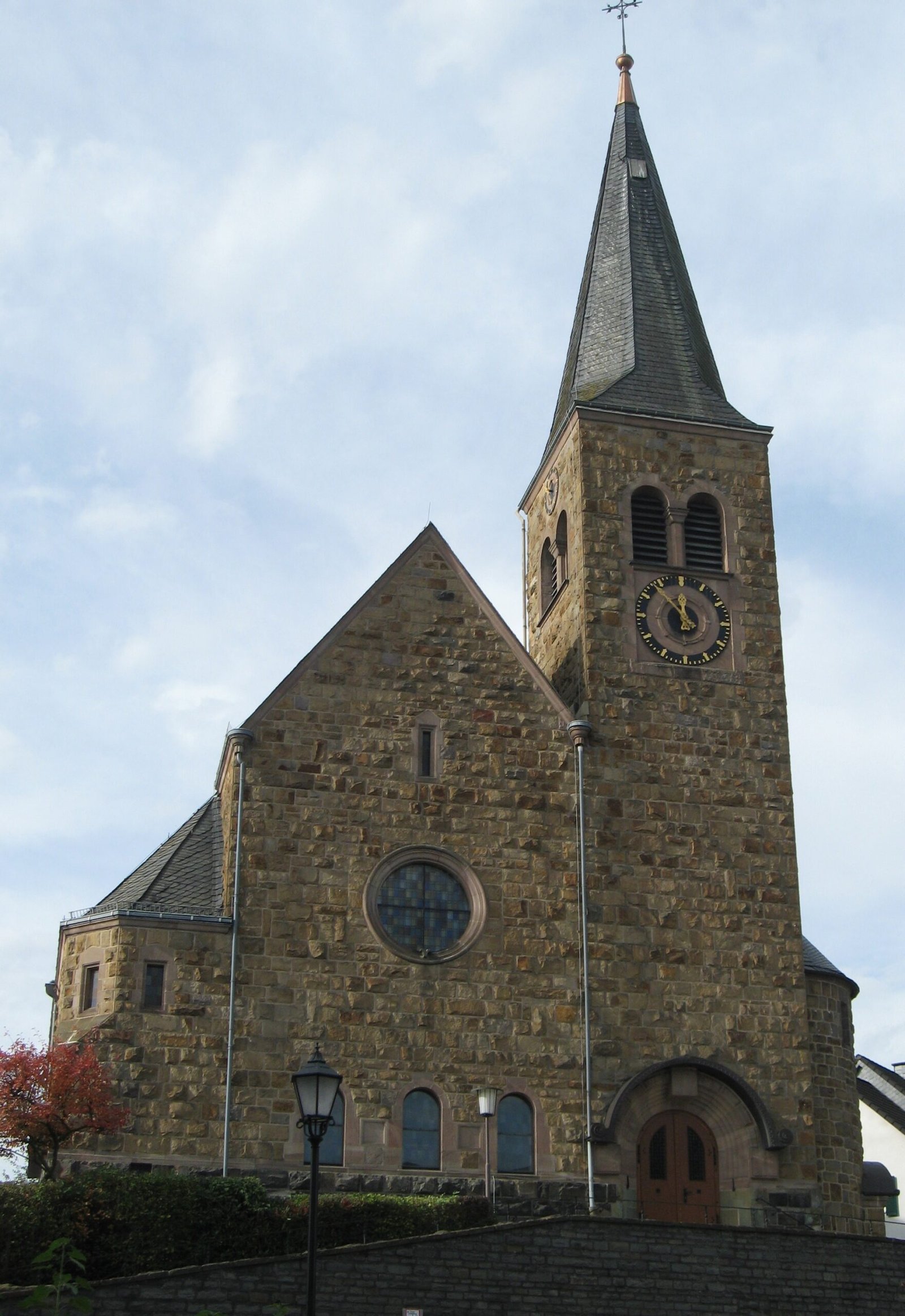 Protestant Church Wilnsdorf — view Protestant Church Wilnsdorf — view
