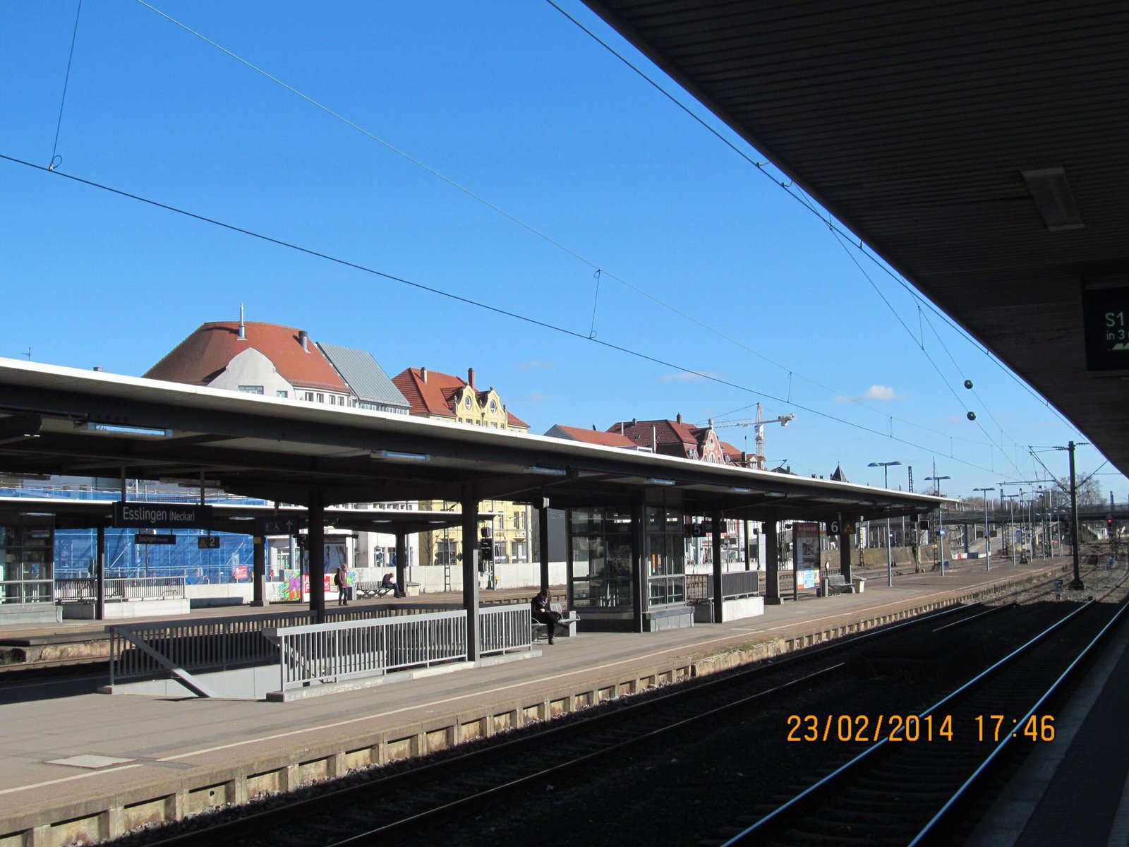 Esslingen (Neckar) station — view Esslingen (Neckar) station — view