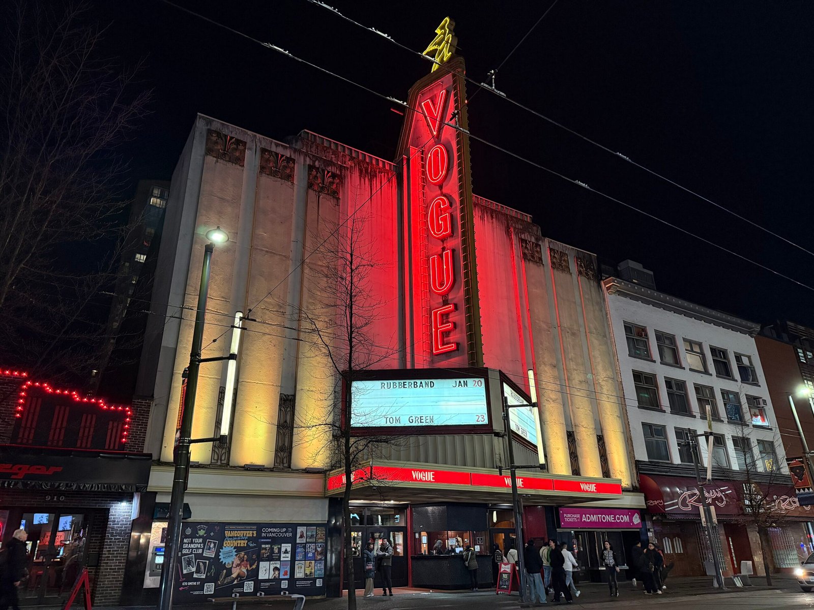Vogue Theatre (Vancouver) — view Vogue Theatre (Vancouver) — view