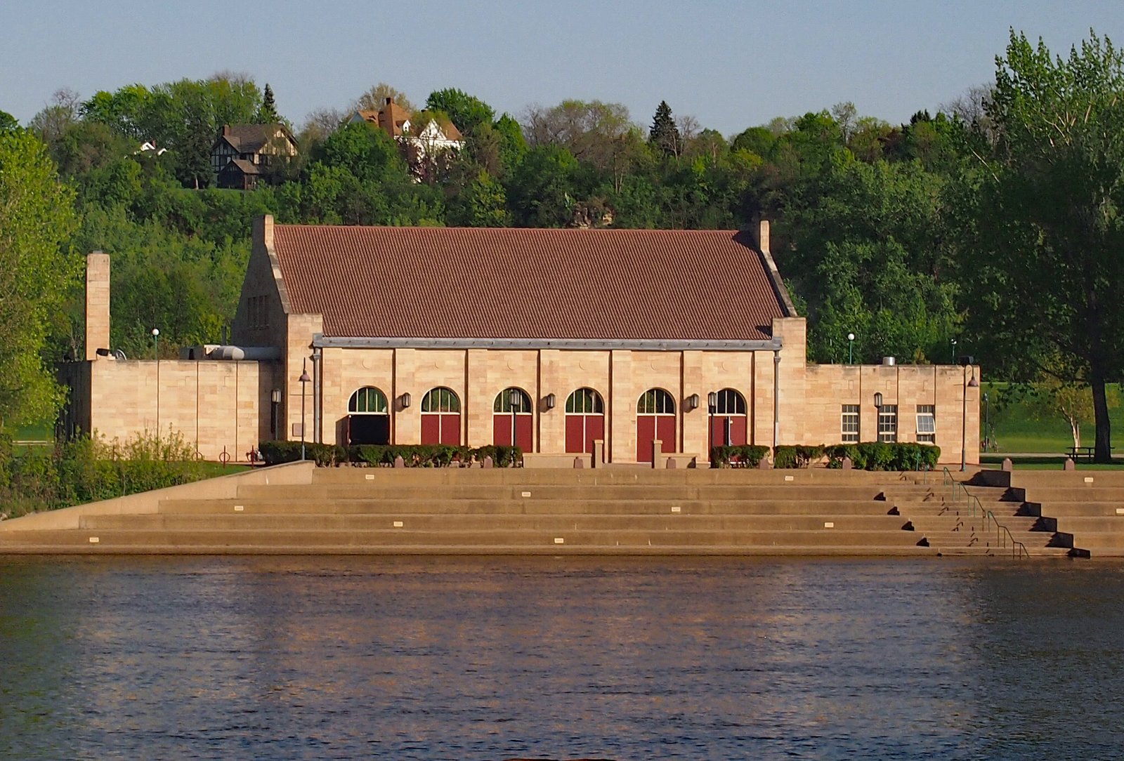 Harriet Island Pavilion — view Harriet Island Pavilion — view
