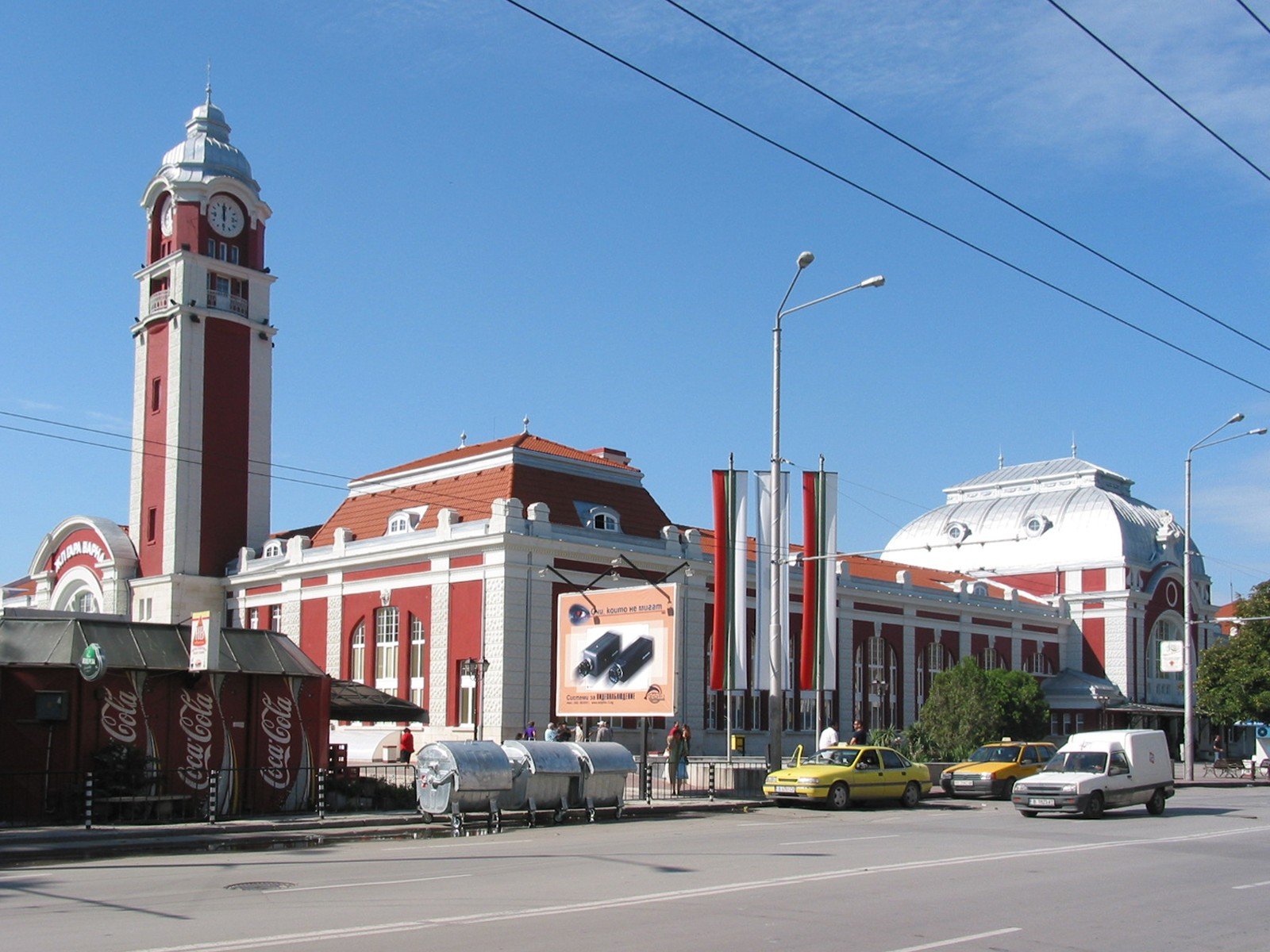 Varna railway station — view Varna railway station — view