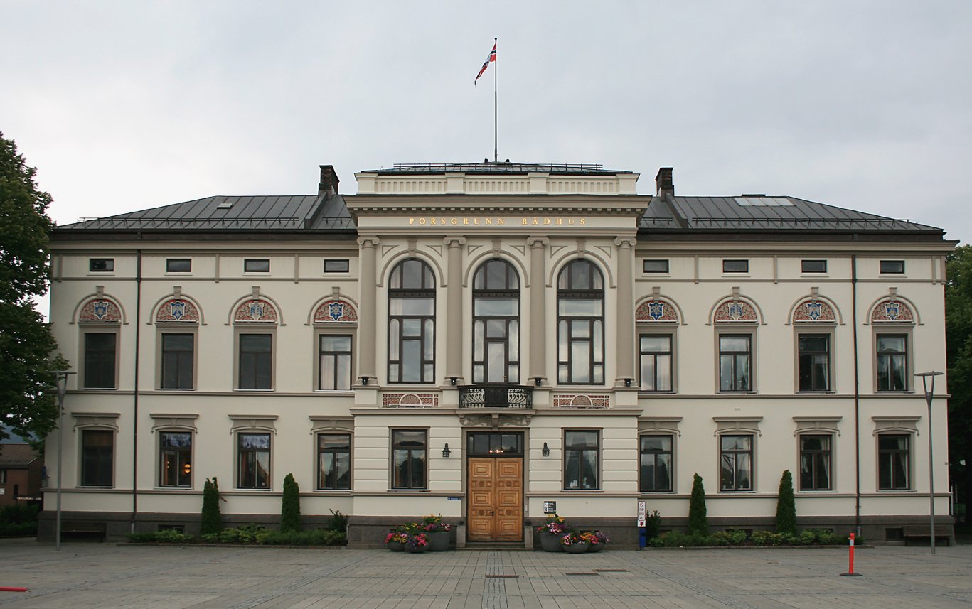 Porsgrunn City Hall — view Porsgrunn City Hall — view