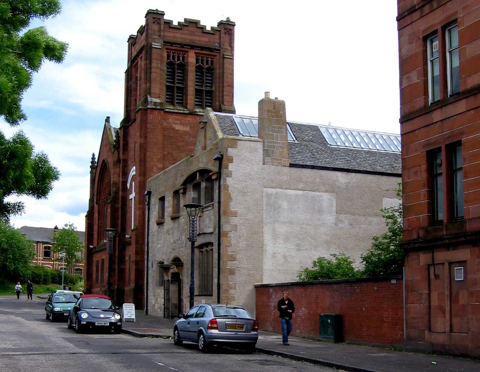 Ruchill Church Hall — view Ruchill Church Hall — view