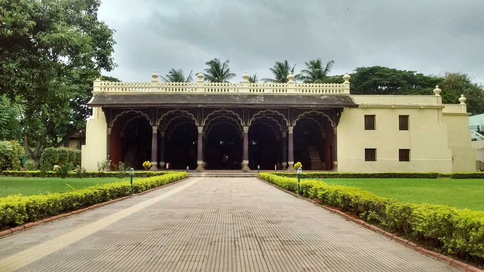 Tipu Sultan's Summer Palace — view Tipu Sultan's Summer Palace — view