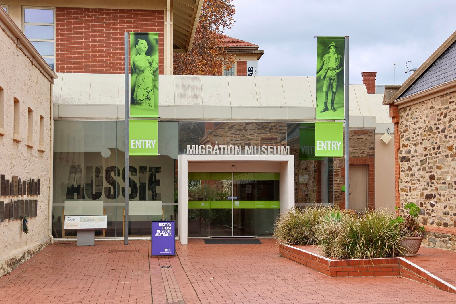 Migration Museum, Adelaide — view Migration Museum, Adelaide — view