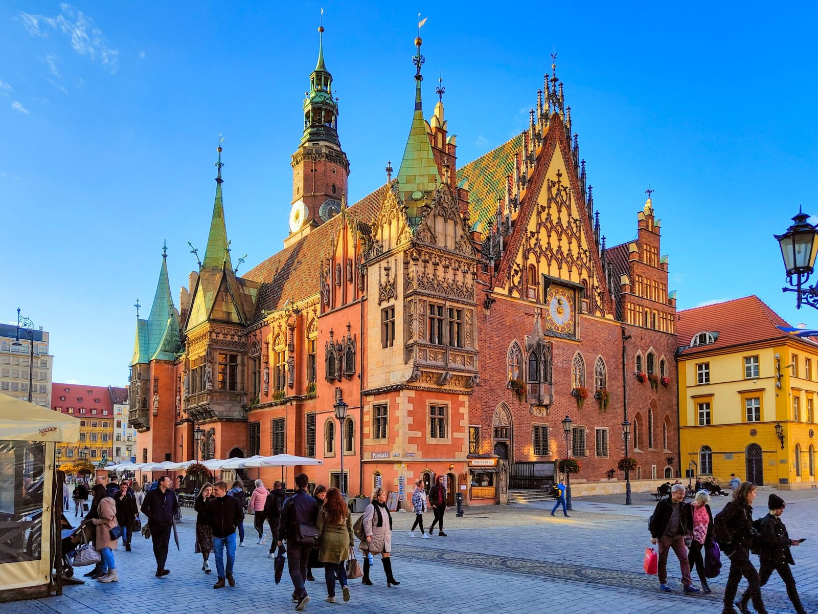 Wrocław Town Hall — view Wrocław Town Hall — view