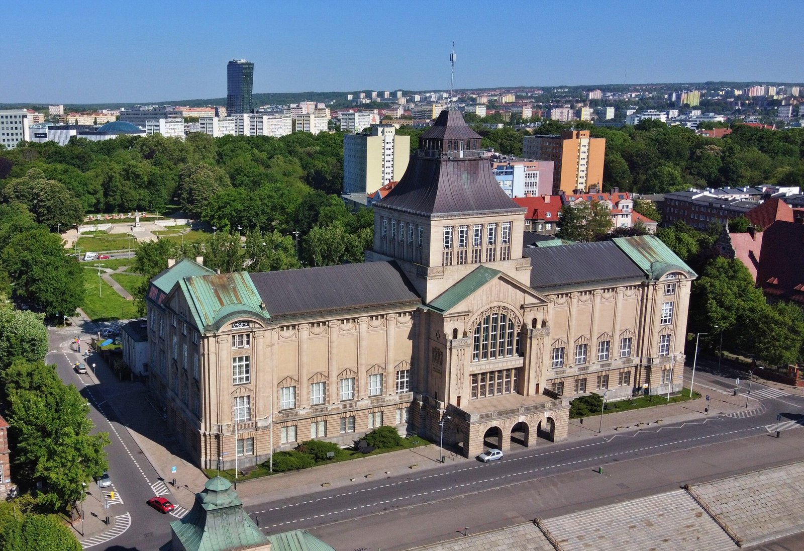 National Museum in Szczecin — view National Museum in Szczecin — view