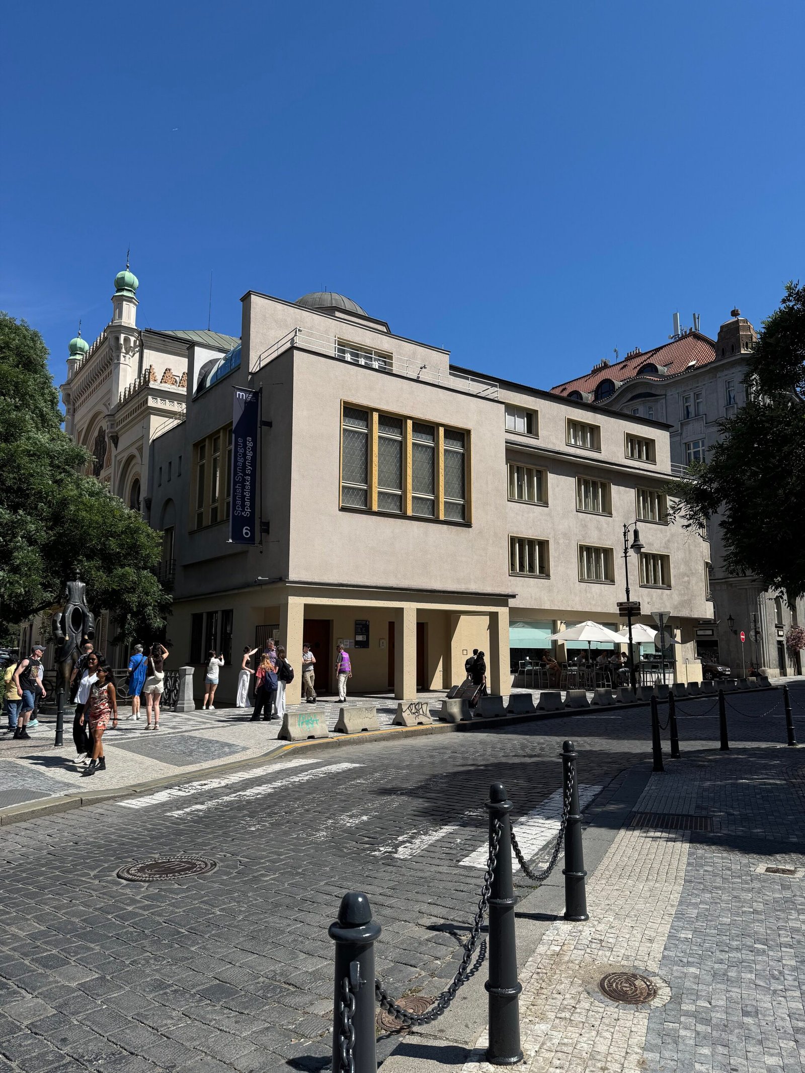 Jewish Museum in Prague — view Jewish Museum in Prague — view