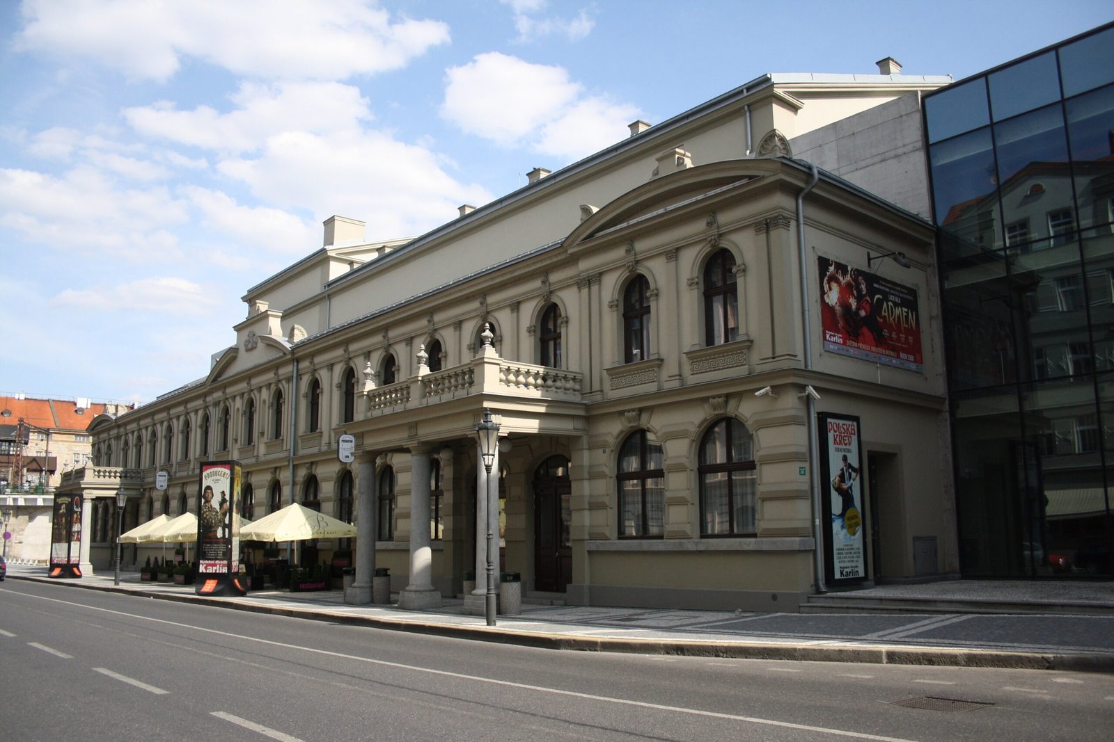 Karlín Music Theatre — view Karlín Music Theatre — view