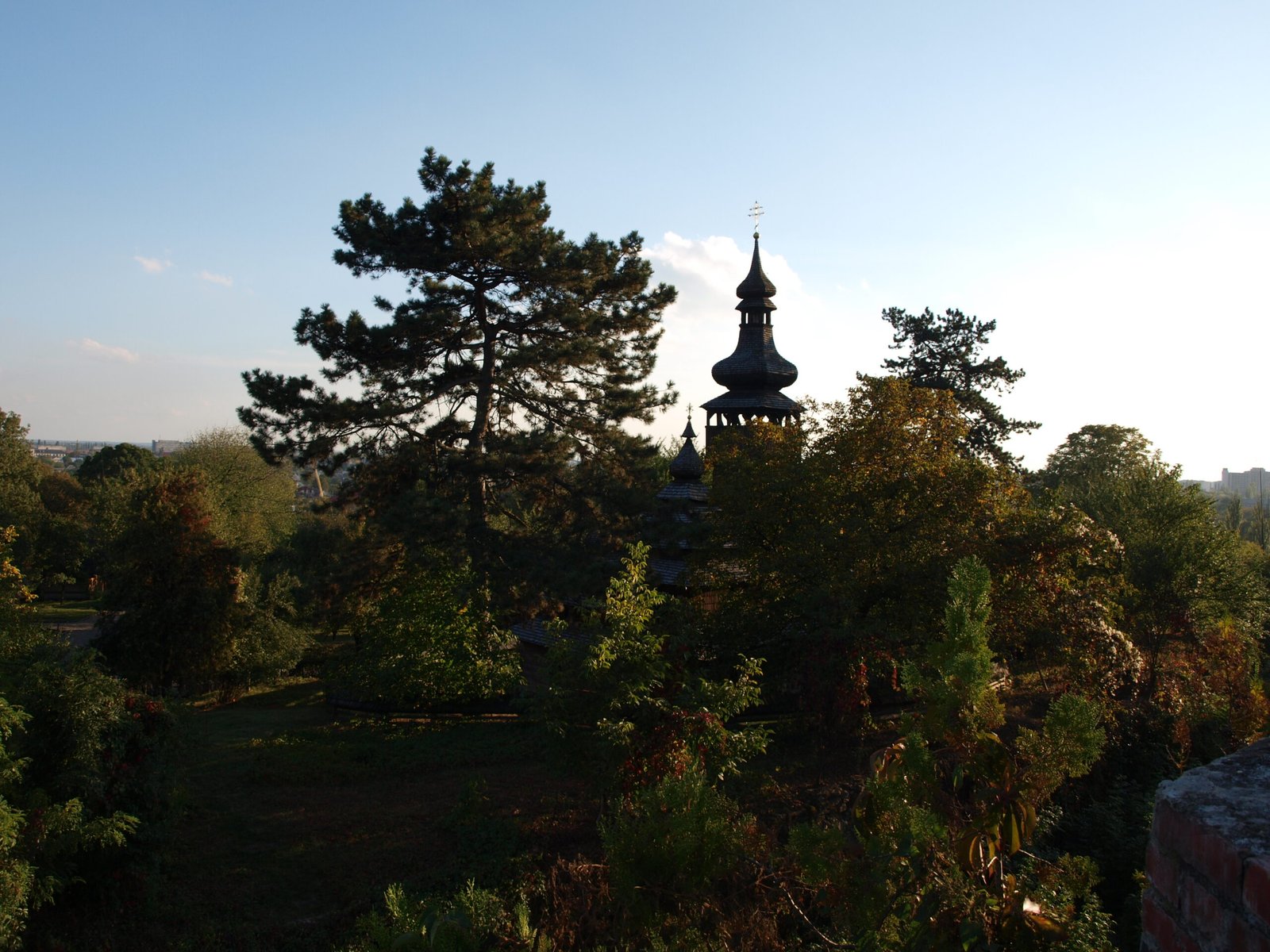 Museum of Folk Architecture and Life, Uzhhorod — view Museum of Folk Architecture and Life, Uzhhorod — view