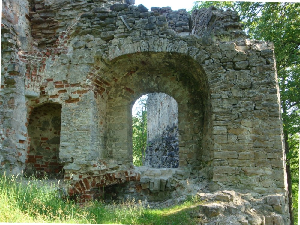Gaujiena Castle — view Gaujiena Castle — view