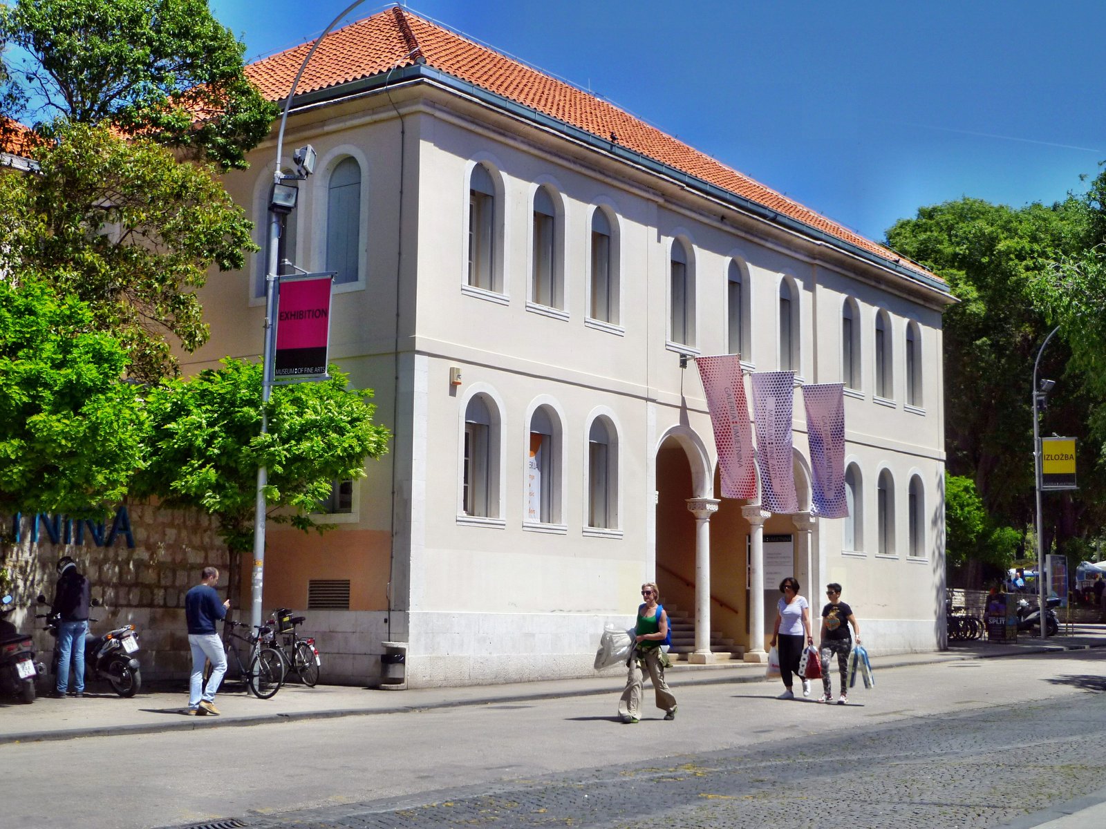 Gallery of Fine Arts, Split — view Gallery of Fine Arts, Split — view