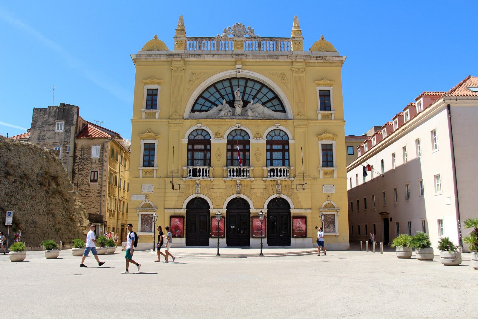Croatian National Theatre, Split — view Croatian National Theatre, Split — view