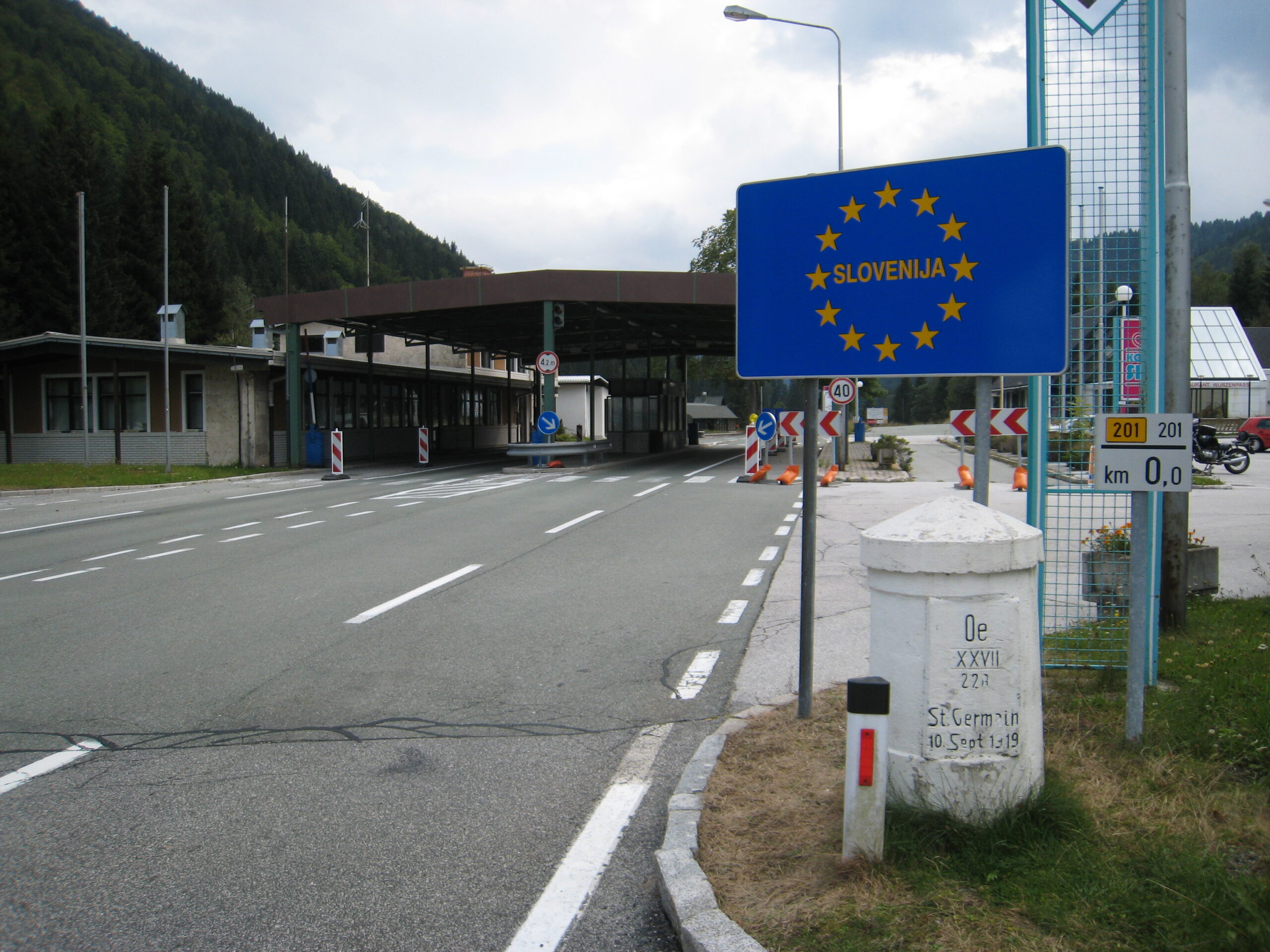 Wurzen Pass — view Wurzen Pass — view