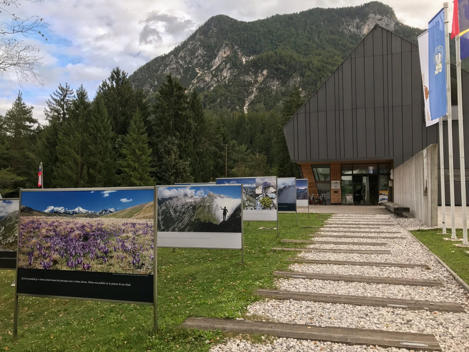 Slovenian Alpine Museum — view Slovenian Alpine Museum — view