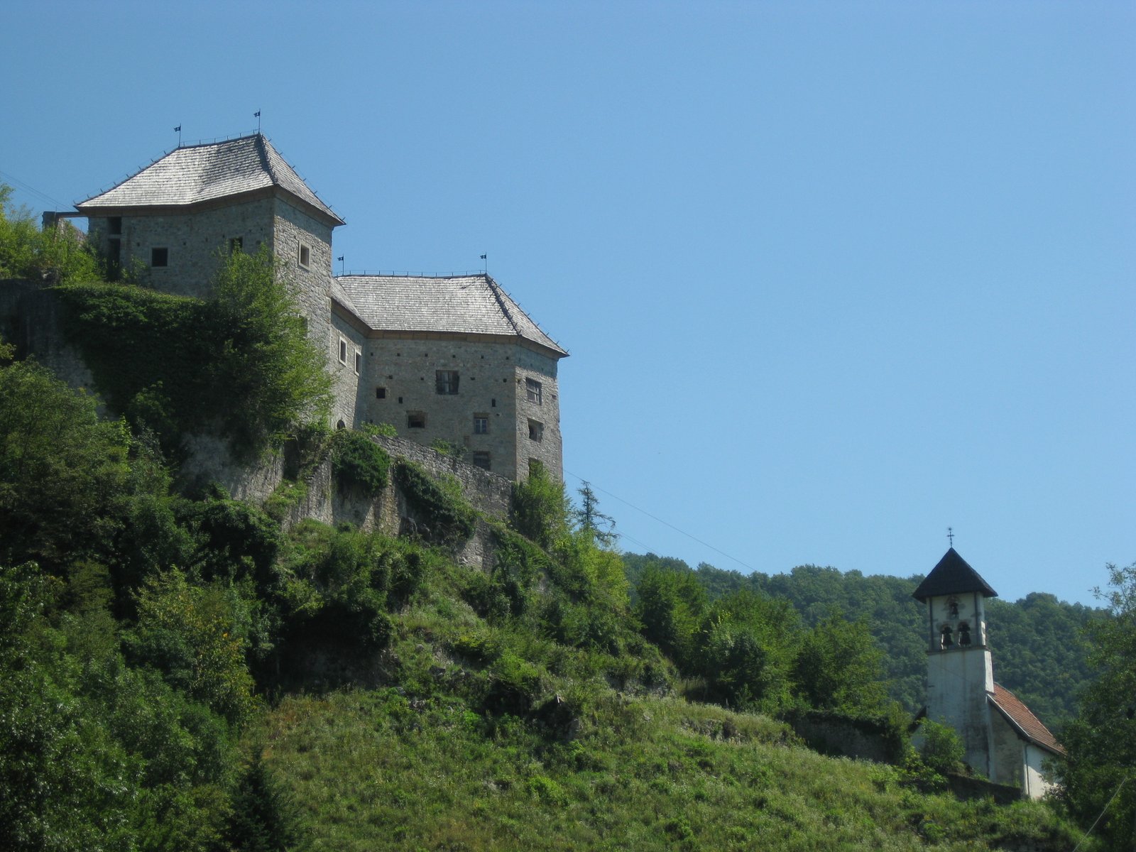 Kostel Castle — view Kostel Castle — view