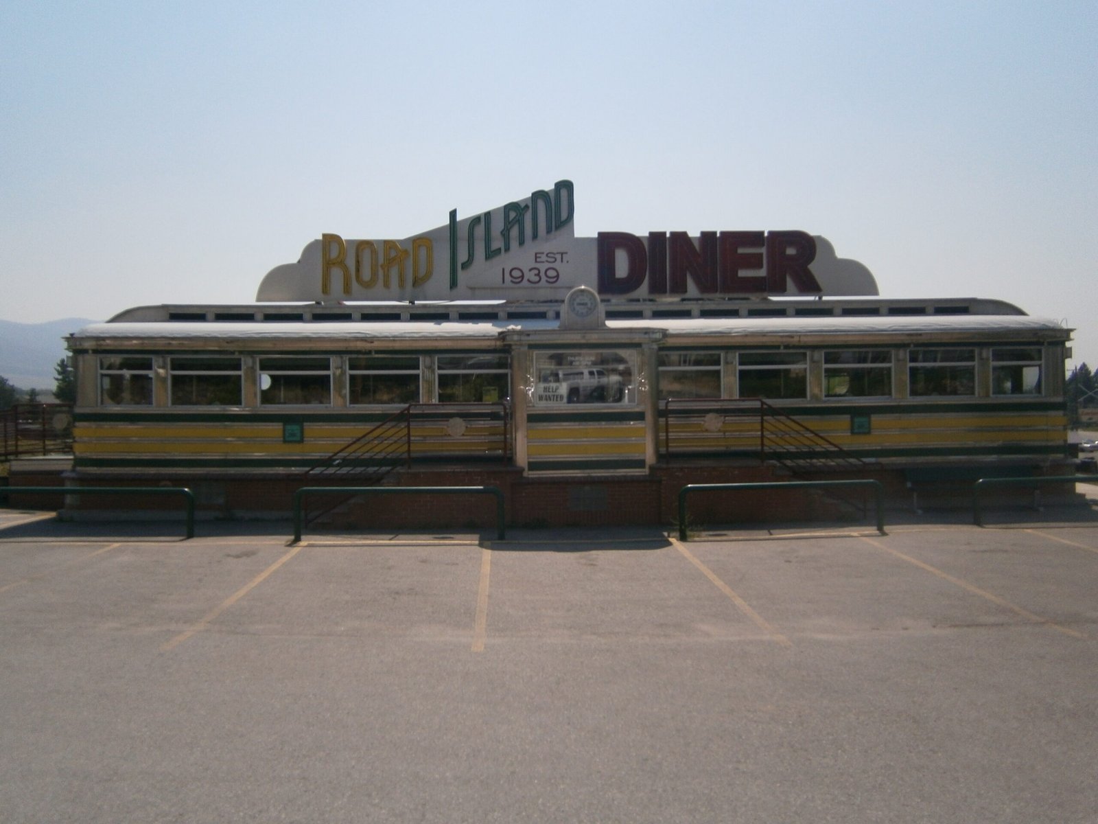 Road Island Diner — view Road Island Diner — view