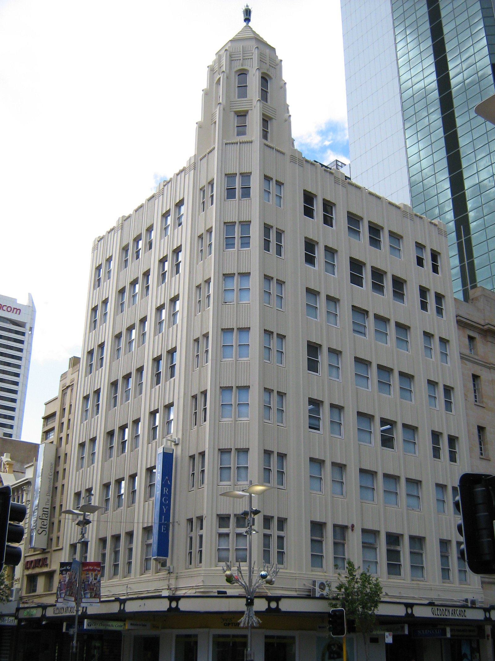 Gledden Building — view Gledden Building — view