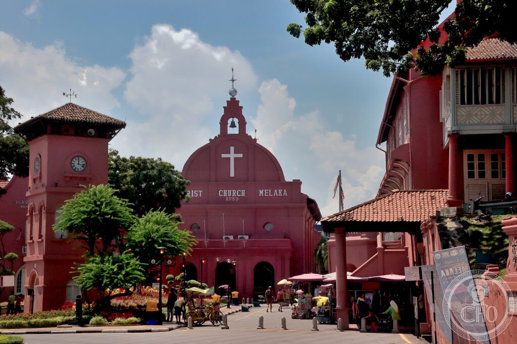 Christ Church Melaka: painted red in 1911 for a reason no historical record actually explains