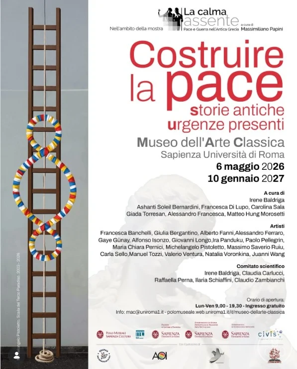OmoGirando la mostra «La Calma Assente – Costruire la Pace» al Museo d’Arte Classica