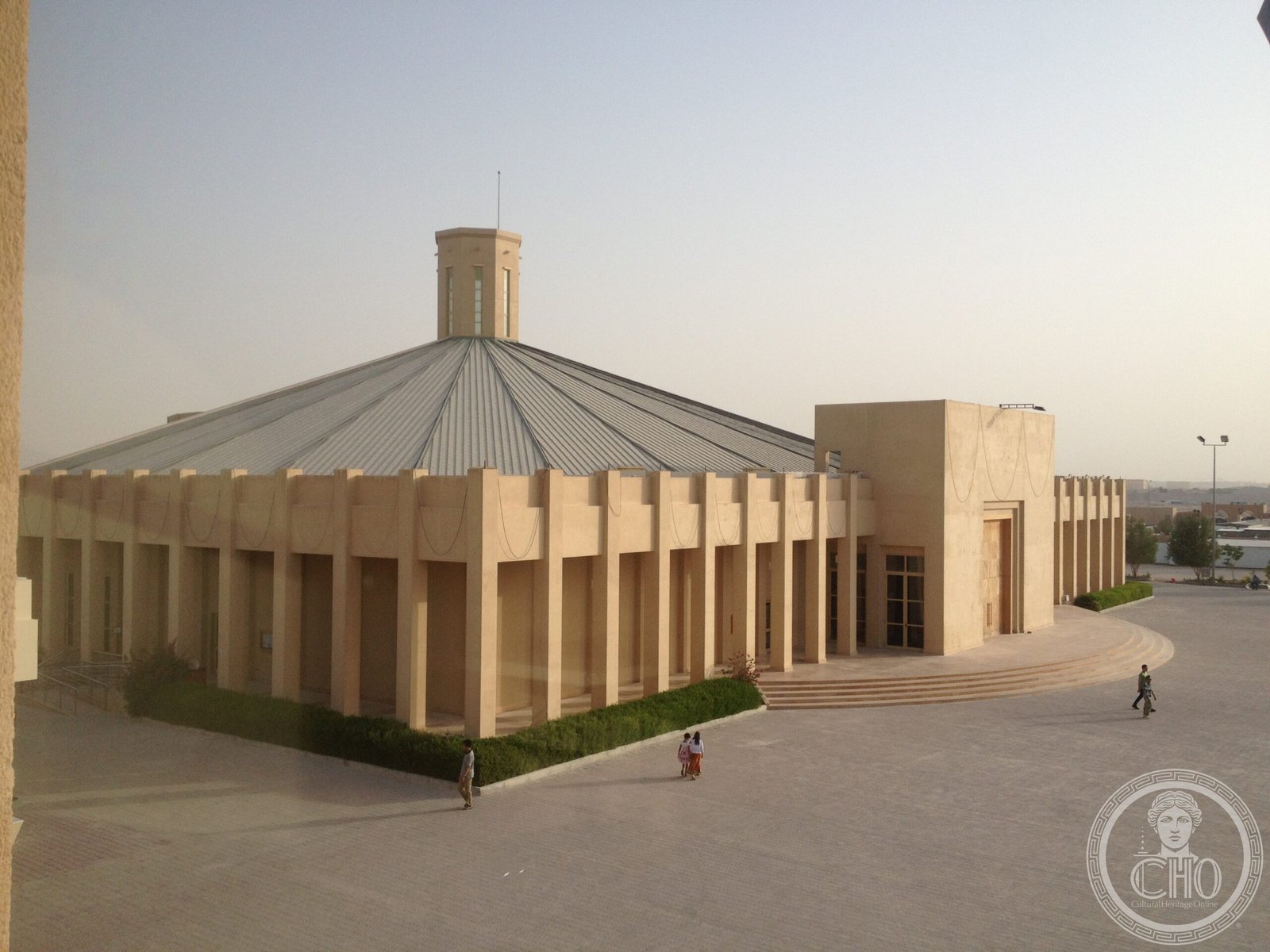 Our Lady of the Rosary Church in Doha, Qatar, built 2005-2008 as Qatar's first Christian church since the 7th century, with no visible cross on its exterior