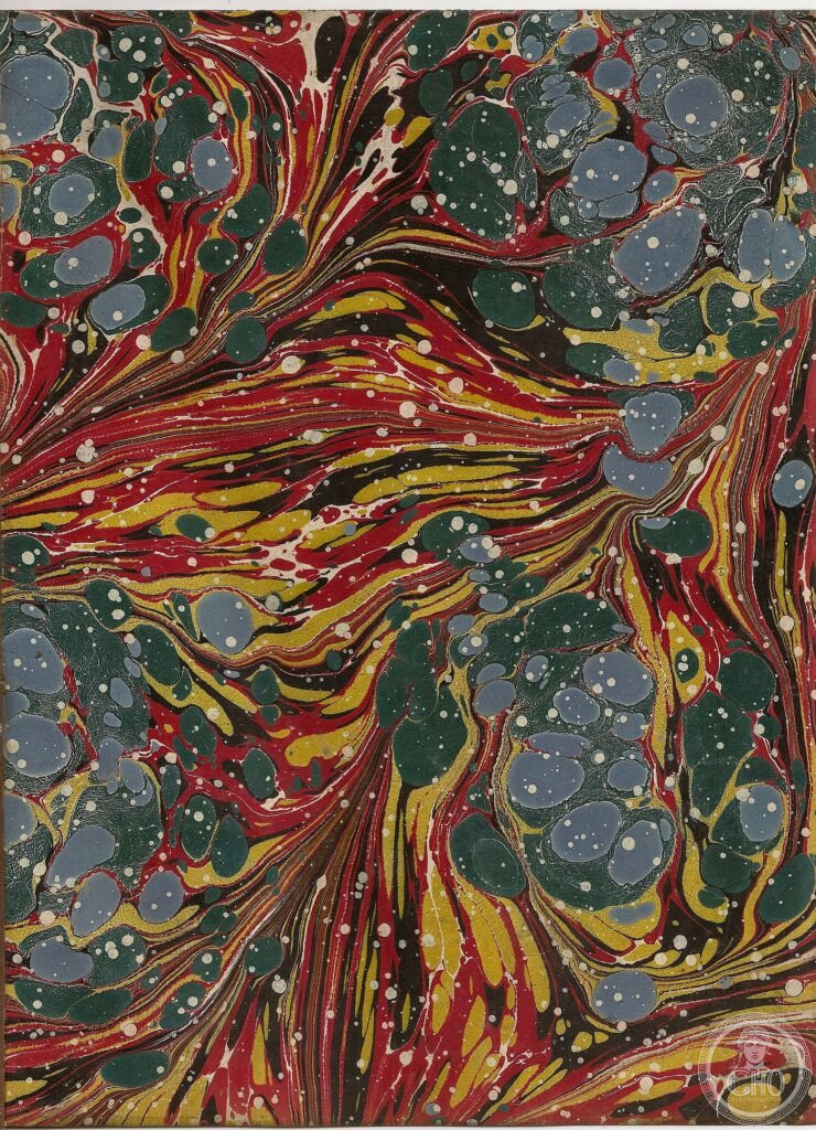 Ebru, Turkish paper marbling — Istanbul