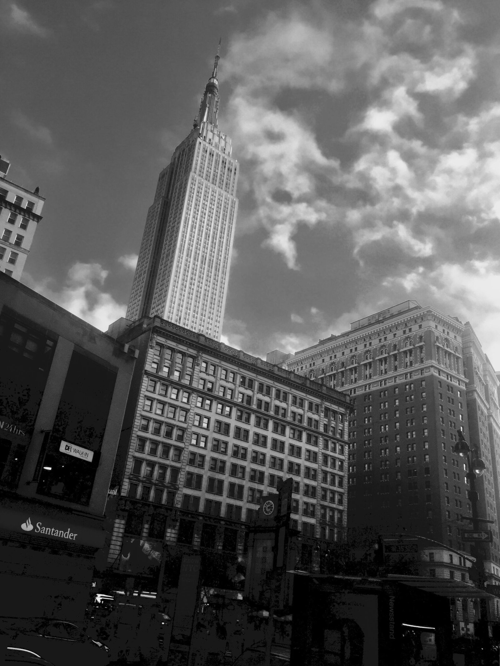 The Empire State Building.