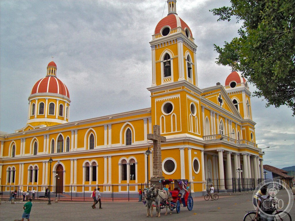Cathedral of Granada, Nicaragua: rebuilt after an American filibuster burned the city and left a sign reading “Here was Granada”