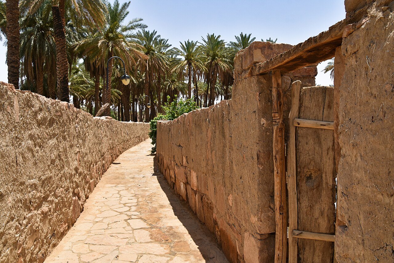 Old town of Tayma, ancient oasis in northwestern Saudi Arabia